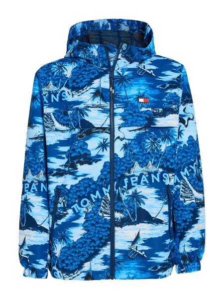 TOMMY JEANS Jacke mit Hawaii Print 10734015