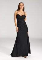 Vorschau: HEY KYLA Bodycon-Kleid mit seitlichem Beinschlitz und Ziersteinapplikation 10796201