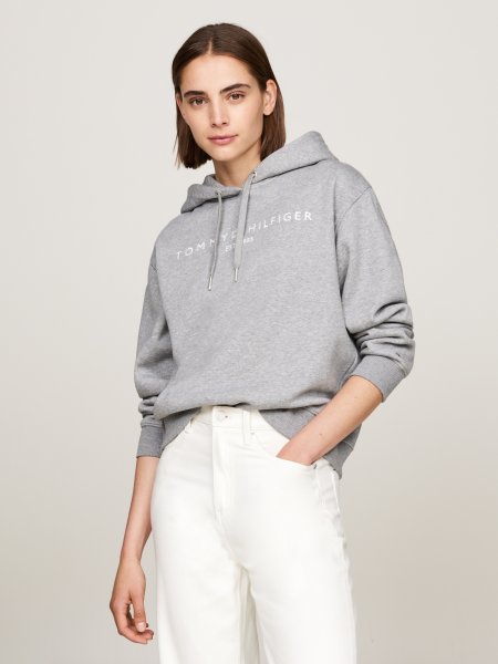 TOMMY HILFIGER Hoodie mit aufgesticktem Logo 10755540