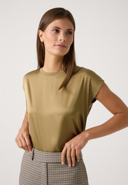 MORE & MORE Shirt mit Satinfront 10806961