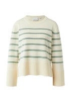 Vorschau: Comma Streifenpullover mit weiten Ärmeln 10829762