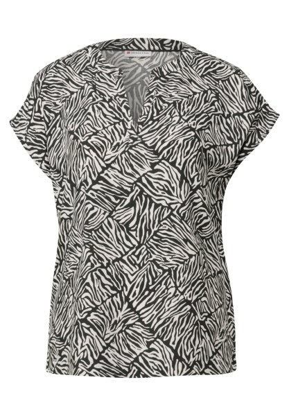 STREET ONE Bluse mit Minimal Print 10812024
