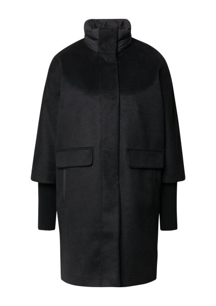 COMMA Weicher Wollmix-Cape mit Stehkragen 10811317