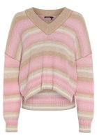 Vorschau: MARC AUREL Pullover mit Pastell-Ringel 10812281