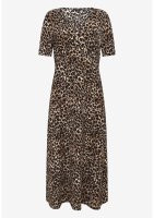 Vorschau: ZERO Maxikleid kurzarm mit Leoprint 10851258