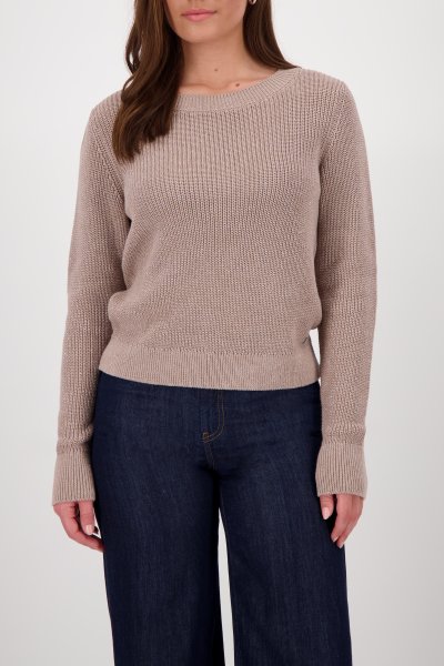 MONARI Basic-Strickpullover mit Lurex 10811676