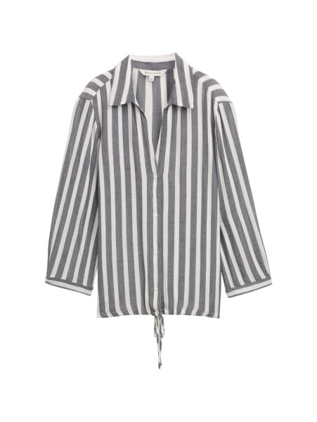 TOM TAILOR Regular Fit Bluse in Knitter-Optik 10819422