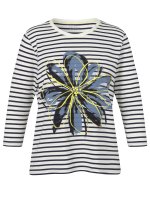 Vorschau: VIA APPIA DUE Langarmshirt mit Rundhals 10792341