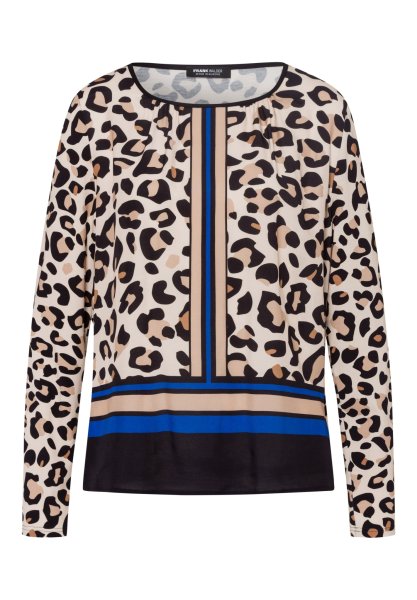 FRANK WALDER Bluse im Animalprint 10780502