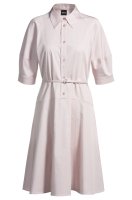 Vorschau: BOSS Hemdblusenkleid aus Stretch-Baumwolle mit halber Knopfleiste 10781962