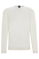 Vorschau: BOSS Slim-Fit Pullover aus Merinowolle mit Rundhalsausschnitt 10807641