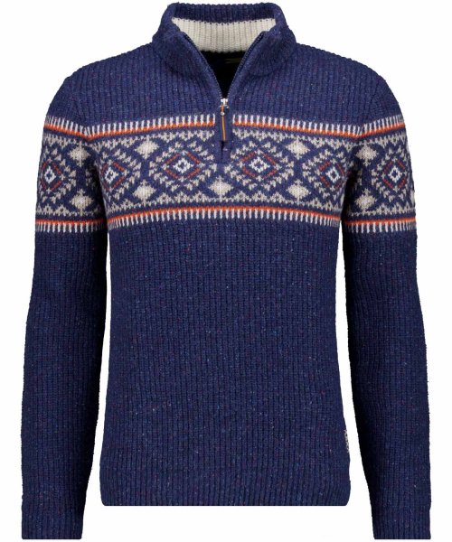 RAGMAN Woll-Pullover Jacquard 10832531