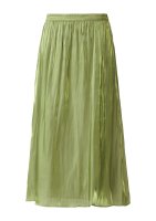 Vorschau: S.OLIVER BLACK LABEL Glänzender Midirock mit Elastikbund 10803647