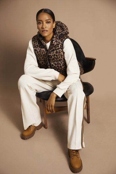 MARC CAIN Jerseyhose Wide Leg 10810956