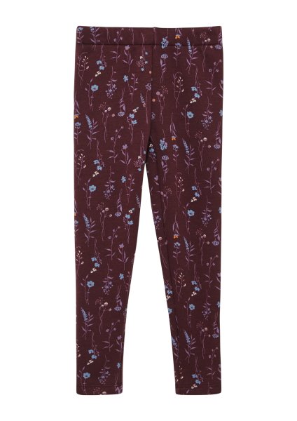 S.OLIVER Kuschelige Thermofleece-Leggings mit All-over-Print 10814534