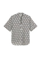 MARC O´POLO Gemusterte Tunika-Bluse regular aus Silky-Touch-Voile 10801344