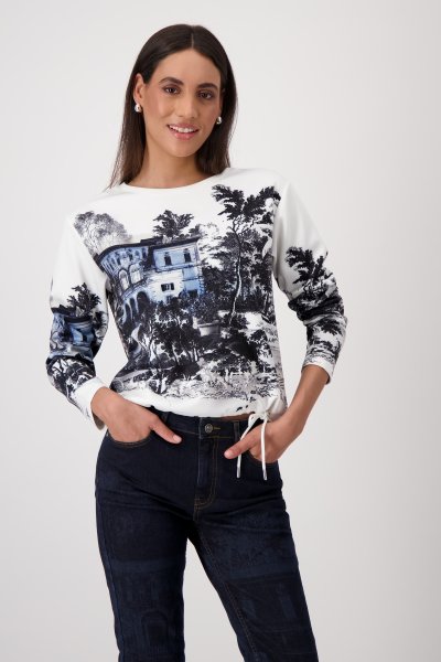 MONARI Sweatshirt mit English Garden Print 10790285