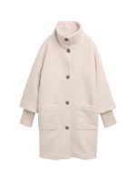 Vorschau: TOM TAILOR Bouclé Mantel mit Stehkragen 10825327