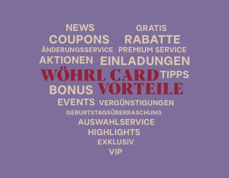 WÖHRL Card Vorteile