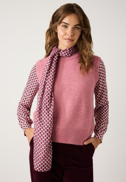 MORE & MORE Printschal mit grafischem Muster 10806956