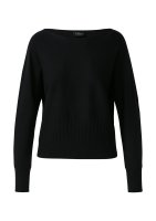 Vorschau: S.OLIVER BLACK LABEL Strickpullover aus Viskosemix mit Fledermausärmeln 10811312