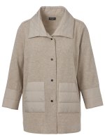 VIA APPIA DUE Modische Long-Jacke mit Stepp-Details 10763035