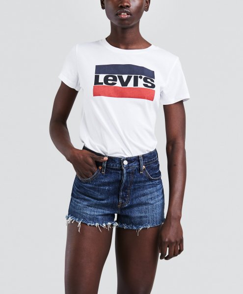 LEVI'S T-Shirt Print weiß 10396492