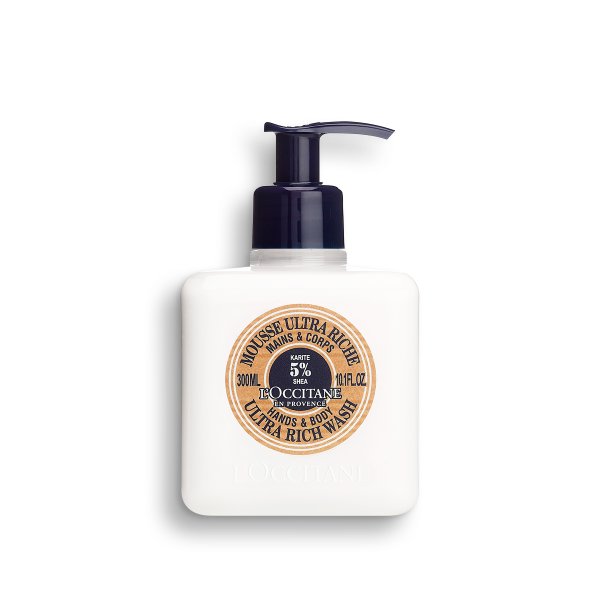 L'Occitane SHEA ULTRA RICHE HAND-UND KÖRPERWASCHLOTION 300 ML