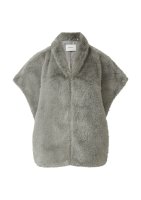 Vorschau: COMMA Weite ärmellose Weste aus Webpelz 10821225