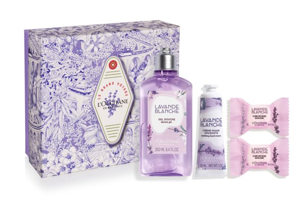 L'Occitane Bade-Geschenkset White Lavender