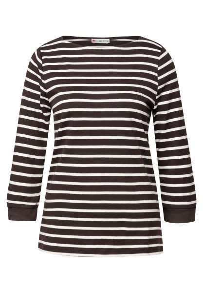 STREET ONE Gestreiftes Basic Shirt 10820758