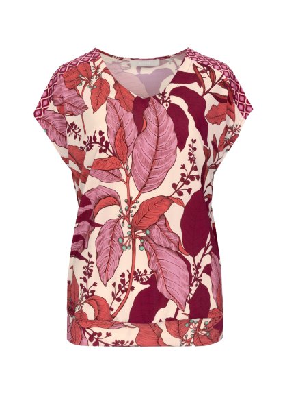 BIANCA Angesagtes Print-Shirt mit V-Neck 10778049