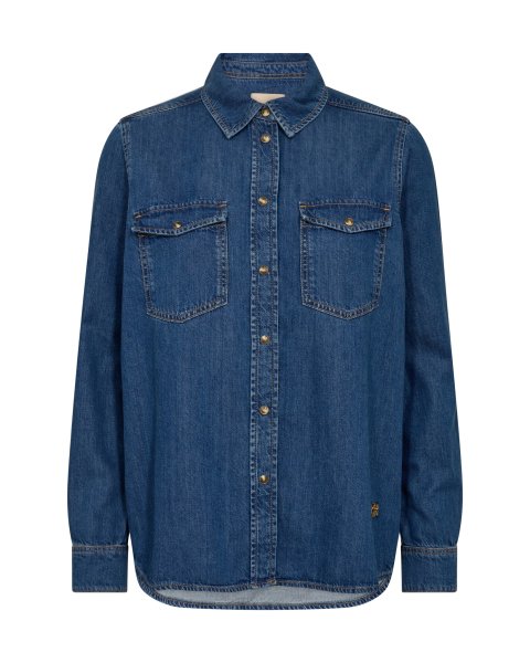 MOS MOSH Natalie Denim Jeansbluse 10811622