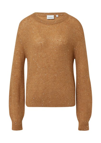 COMMA Pullover mit Pailletten 10814785