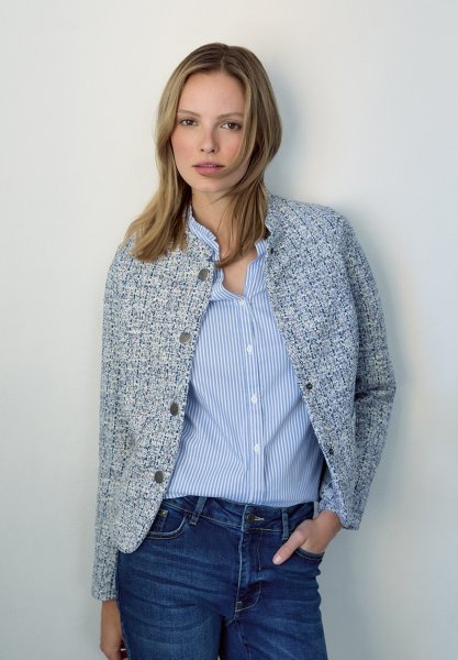 MORE & MORE Bouclé Jerseyjacke 10806940