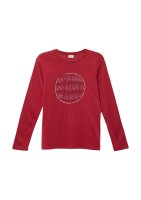 Vorschau: S.OLIVER Baumwoll-Shirt mit Frontprint und Rippblende 10811133