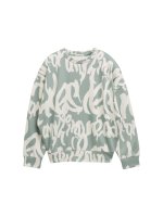 Vorschau: TOM TAILOR DENIM Sweatshirt mit Allover-Print 10825394