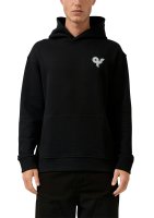 Vorschau: QS Hoodie mit Print 10829829