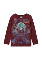 Vorschau: S.OLIVER Longsleeve mit großem Dino-Print und Stickerei-Details 10814543