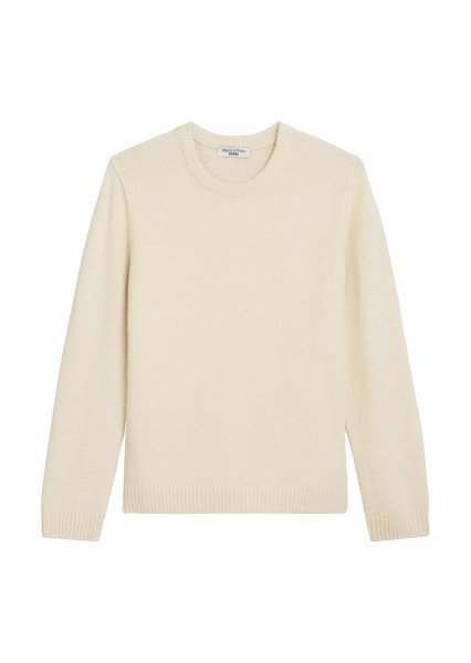 MARC O´POLO DENIM Bouclé Strick Pullover relaxed 10813065