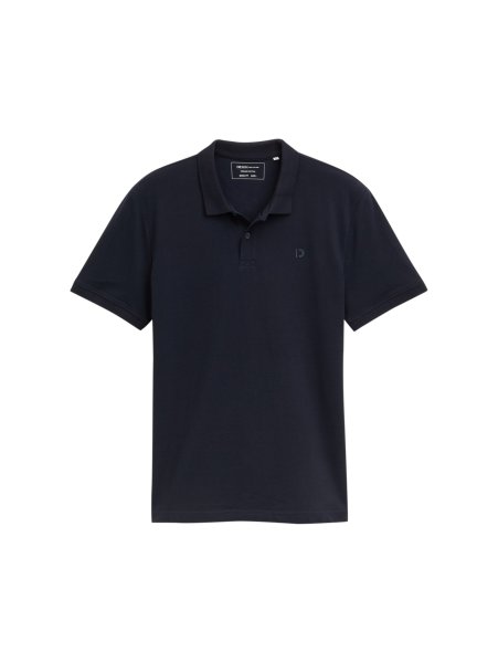 TOM TAILOR DENIM Piqué Poloshirt aus Baumwolle 10804731