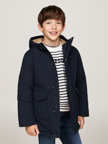 TOMMY HILFIGER Relaxed Fit Parka mit Kapuze 10758350