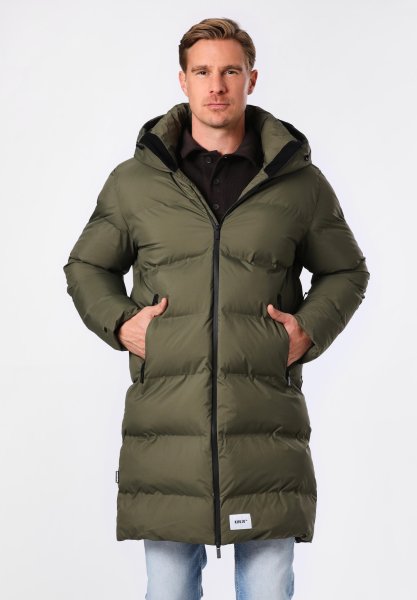 KHUJO Jacke Puffer Parka mit Kapuze 10810727