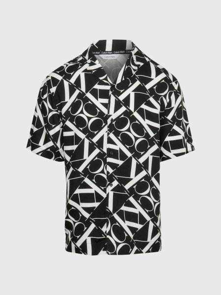 CALVIN KLEIN Strand-Shirt mit Print 10735604