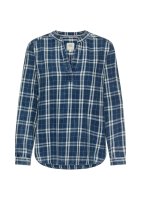 Vorschau: Camel Active Karierte Schlupfbluse aus reiner Baumwolle 10852189