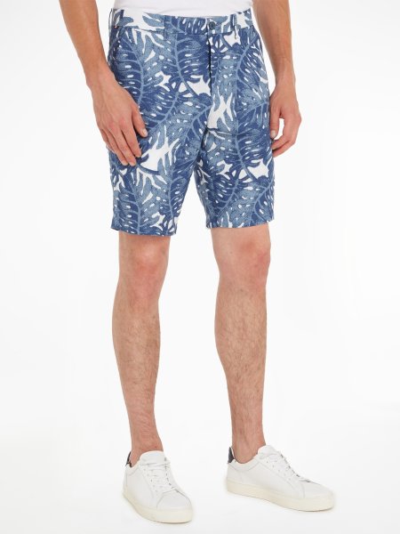 TOMMY HILFIGER Leinen-Shorts Print 10736157