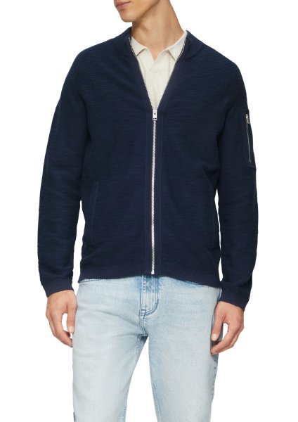 S.OLIVER Strickjacke mit Stehkragen 10794179