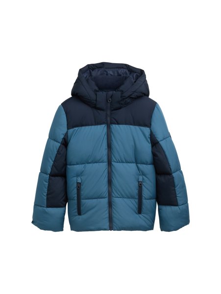 TOM TAILOR DENIM Colorblock Puffer Jacke 10783219