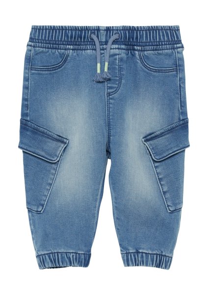 S.OLIVER Jeans im Loose Fit mit Elastikbund und Cargo-Taschen 10787906