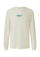 Vorschau: S.OLIVER Longsleeve aus Baumwolle mit Rippbündchen und Logo 10803654